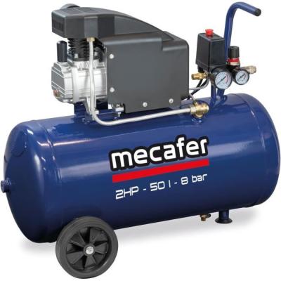 Compresseur MECAFER 425794 Bleu 50L 2HP 8 Bar