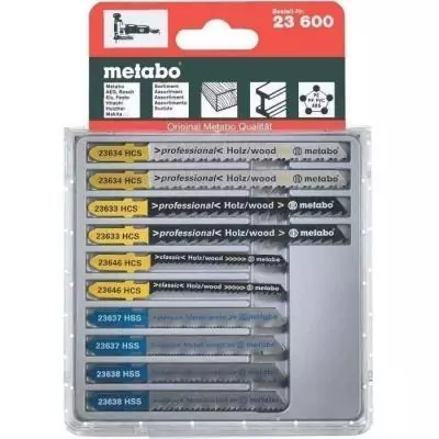 Lames pour scies sauteuses METABO - Lot de 10 - Polyvalentes et performantes