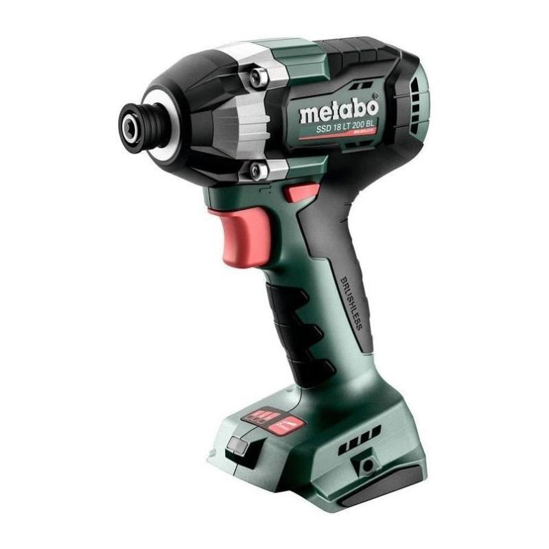 Visseuse à choc sans fil Metabo SSD 18 LT 200 BL - Puissance professionnelle