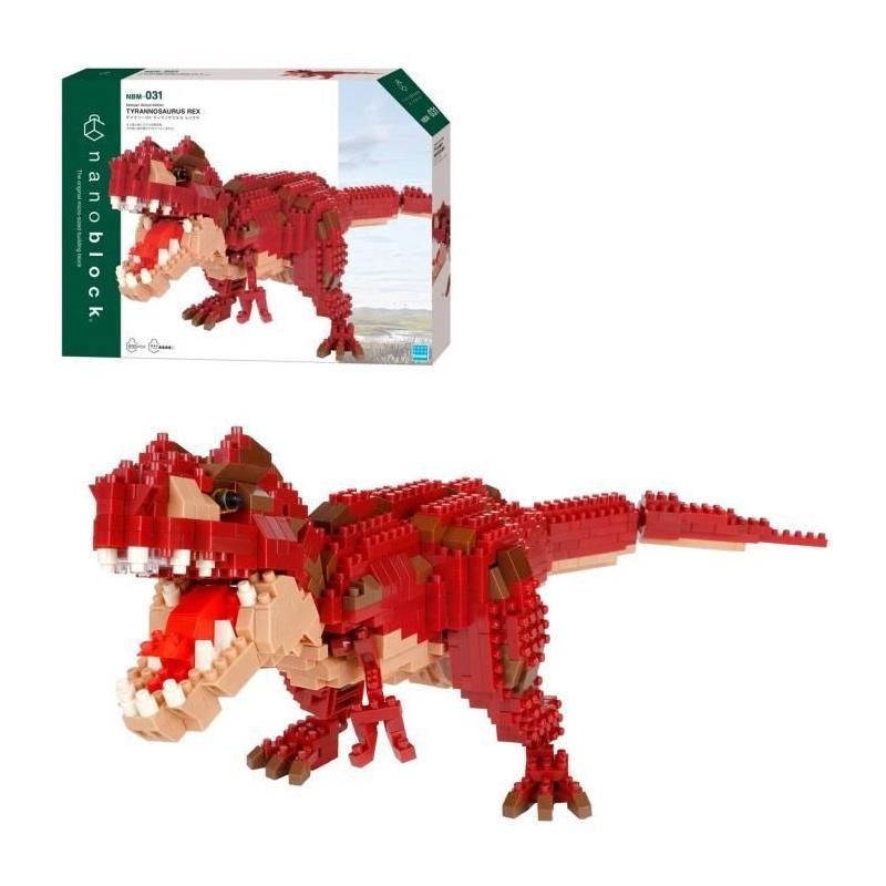 Figurine miniature deluxe Tyrannosaurus Rex - Nanoblock NBM-031
