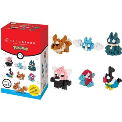 Coffret 6 figurines NANOBLOCK - Pack Pokémon Normal Coffret 6 figurines NANOBLOCK - Pack Pokémon Normal