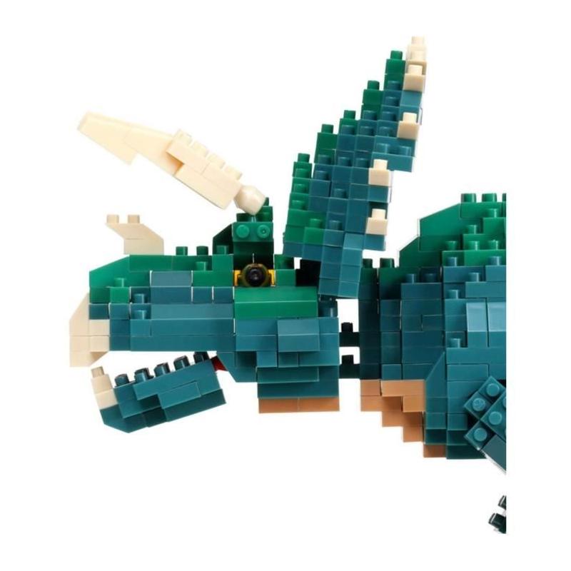 Figurine en briques NANOBLOCK Triceratops Deluxe - 930 pcs