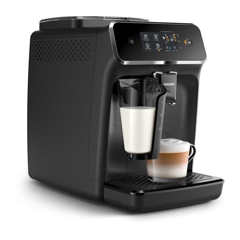 Machine à café Expresso Broyeur Automatique PHILIPS EP2230/10 - Noir mat