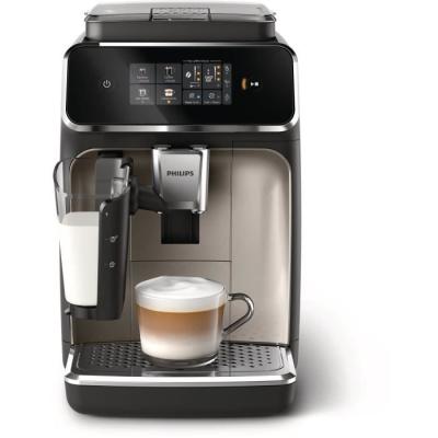 Machine à espresso automatique PHILIPS Silent Brew EP2336/40 - LatteGo - Noir chromé