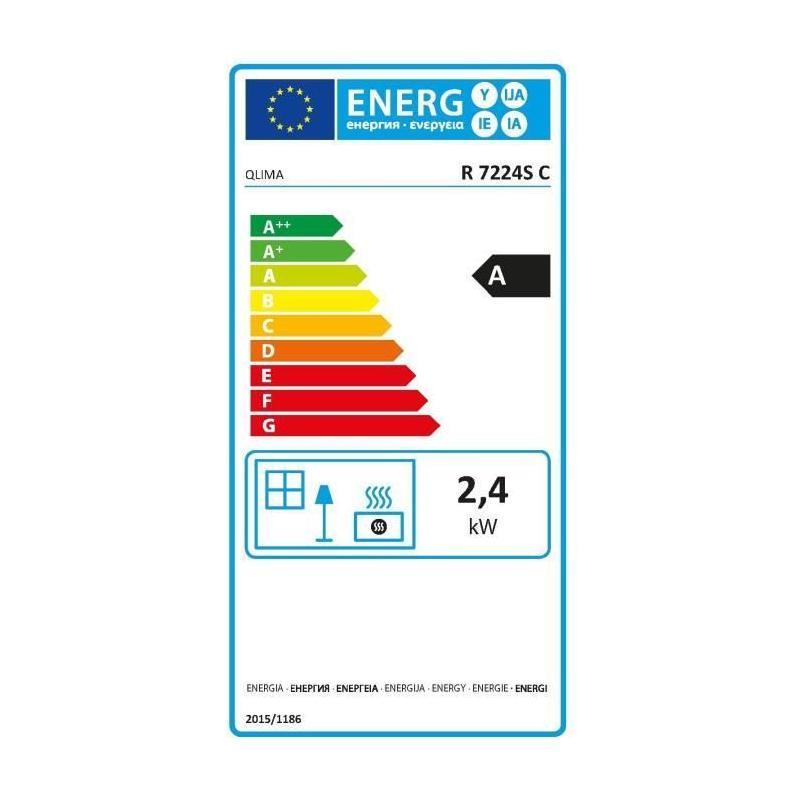 Poêle à pétrole QLIMA R7224-SC: Chauffage 2400 W pour 85 m³! ?