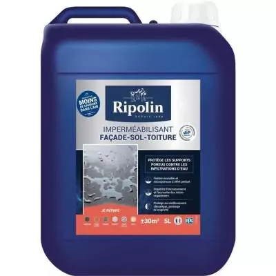 Protégez vos surfaces avec Imperméabilisant multi-supports RIPOLIN 398062 5L