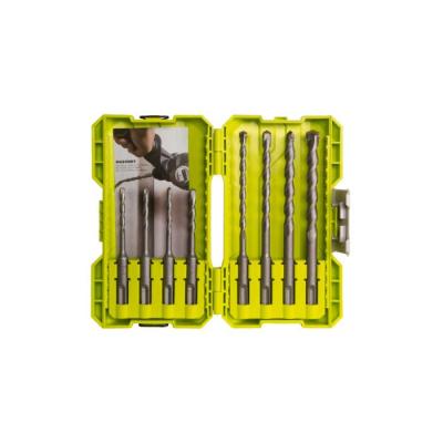 Coffret empilage 8 forets SDSPLUS RYOBI - Précision garantie