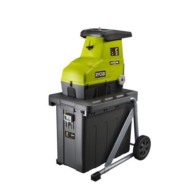 Broyeur de végétaux 3000W - Silencieux et performant
