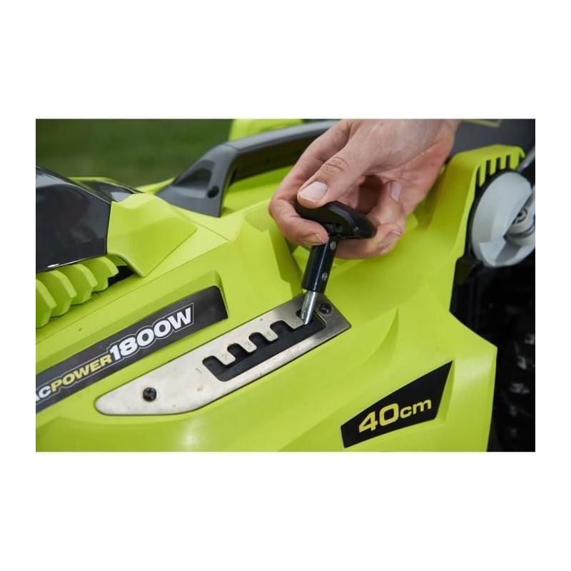 Tondeuse électrique puissante 1800W - Ø coupe 40cm
