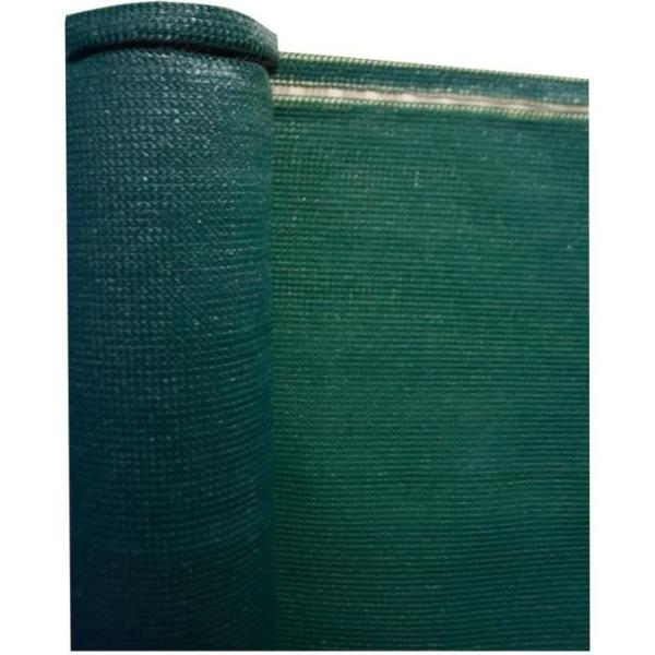 Brise-vue - NATURE - 1x3 m - Occultant 4/5 - Anti-UV - Boutonniere de fixation haut & bas - 200 g/m² - Vert
