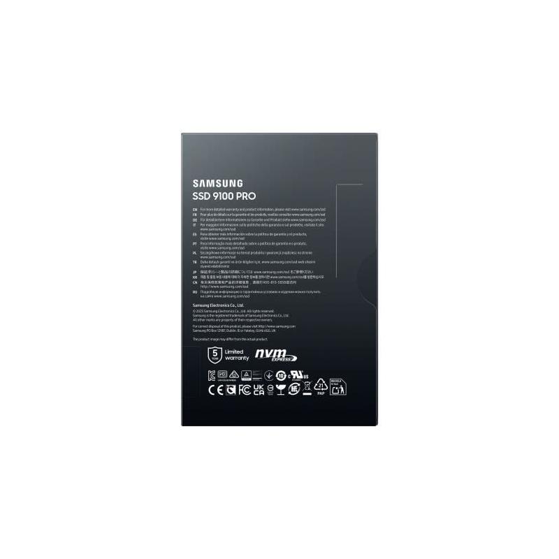 Samsung 9100 PRO - SSD Interne NVMe M.2 PCIe 5.0 x4 2 To