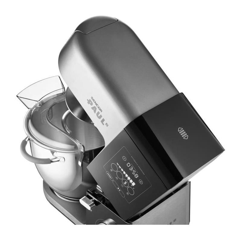 Robot pâtissier multifonction SENCOR STM 8970 PAUL 3 - 1800W Noir/Acier