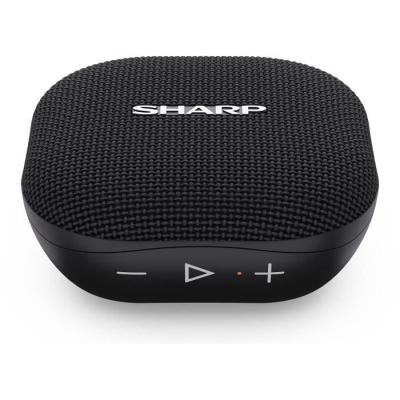 Enceinte Portable SHARP GX-BT60BK - Puissant 6W, Bluetooth 5.0 et Étanche