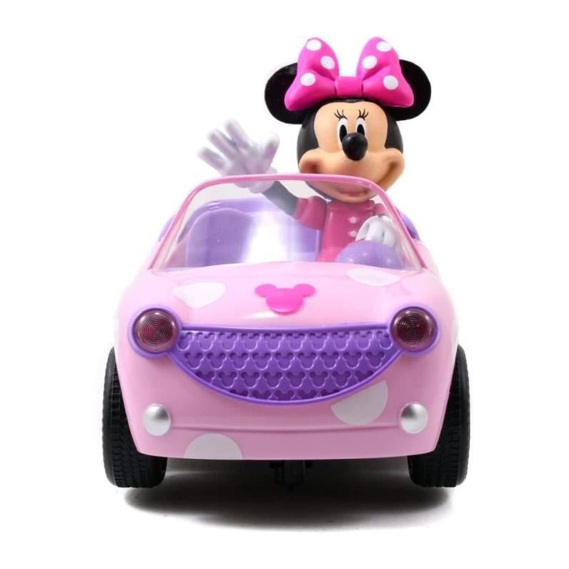 Achetez la voiture radiocommandée Majorette Minnie avec figurine 