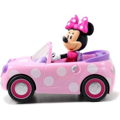 Achetez la voiture radiocommandée Majorette Minnie avec figurine 