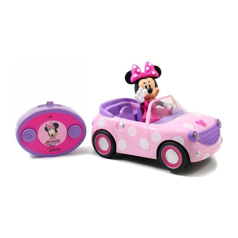 Achetez la voiture radiocommandée Majorette Minnie avec figurine 