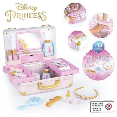 Valise beauté Disney Princesses pour coiffure, onglerie et maquillage