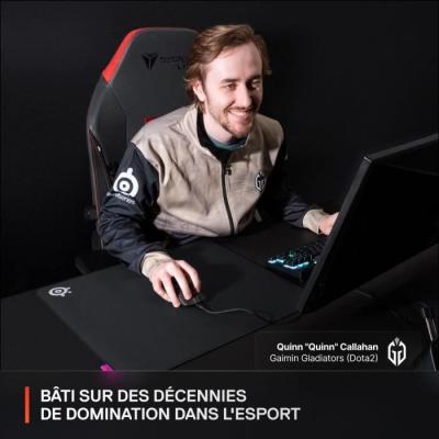 Tapis de souris gaming XL SteelSeries QcK Performance - Rapide