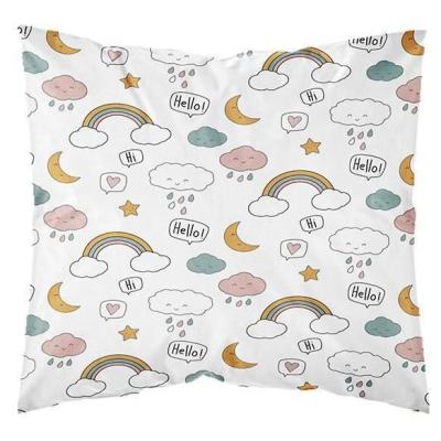 Parure de lit enfant - Housse de couette 140x200 cm - Vert imprimé - TODAY