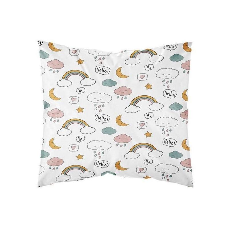 Parure de lit enfant - Housse de couette 140x200 cm - Vert imprimé - TODAY