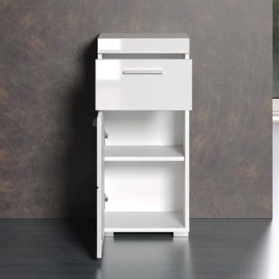 Meuble bas salle de bain blanc L - H - P : 37 - 79 - 31 cm