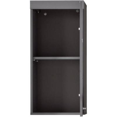 Meuble haut de salle de bain AMANDA - Gris brillant - 37 x 77 x 23 cm