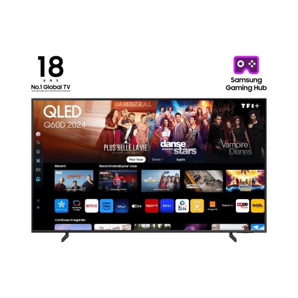 Samsung Q60D TV QLED 55" 2024, 4K, Smart TV
