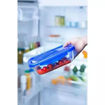 Boîte rectangulaire Cook & Go en verre borosilicate - 3,30 L