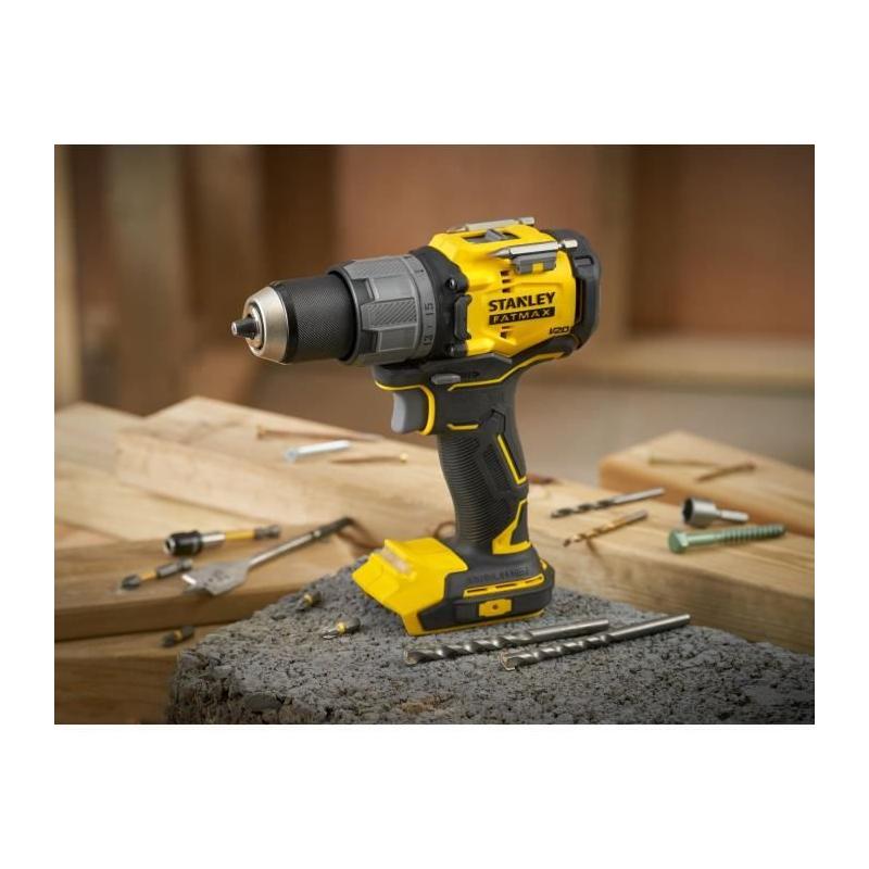 Perceuse visseuse à percussion STANLEY SFMCD725D2K-QW - 80 Nm - 18V