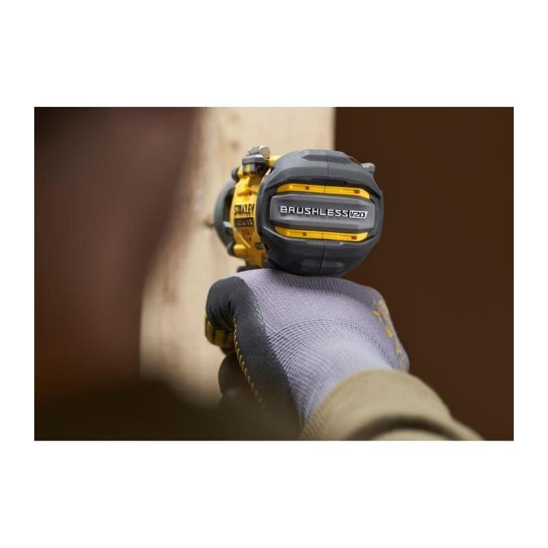 Visseuse à impacts 203 Nm Brushless - Gamme V20 Stanley Fatmax