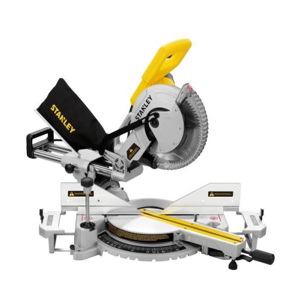 Scie a onglet radiale 254 mm - 1800W - Alésage 30 mm, 0-4800 trs/min - STANLEY FATMAX, SM1800-QS