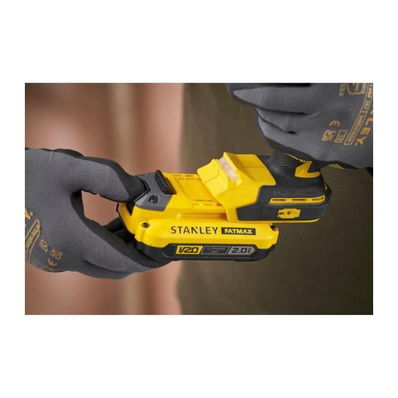 Perceuse visseuse performante STANLEY FATMAX - 80 Nm