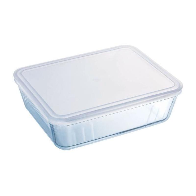 Boîte de conservation rectangulaire Pyrex 22 x 17 cm - Verre borosilicate