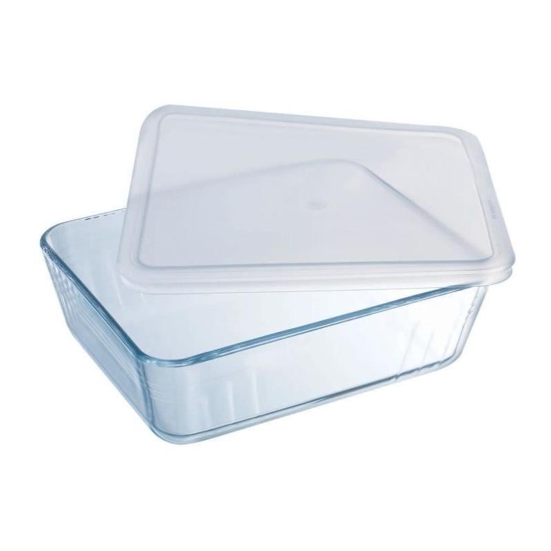Boîte de conservation rectangulaire Pyrex 22 x 17 cm - Verre borosilicate