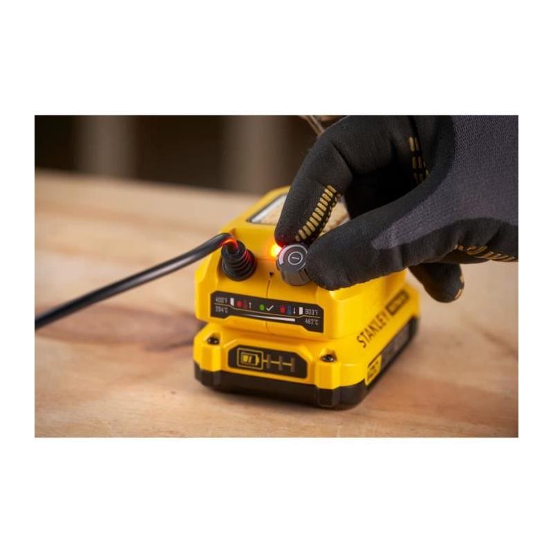 Fer à souder 18V 204°C à 484°C - Gamme V20 STANLEY FATMAX