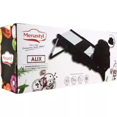 Mandoline MENASTYL en acier inoxydable - Coupe-aliment