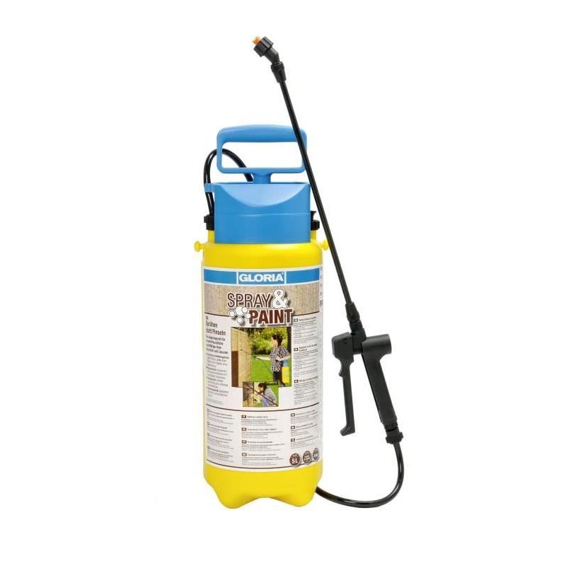 Pulvérisateur à main 5L Gloria Spray&Paint - Précis et Performant