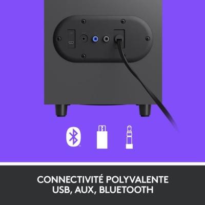 Enceinte PC Logitech Z407: Haut-parleurs Bluetooth puissants