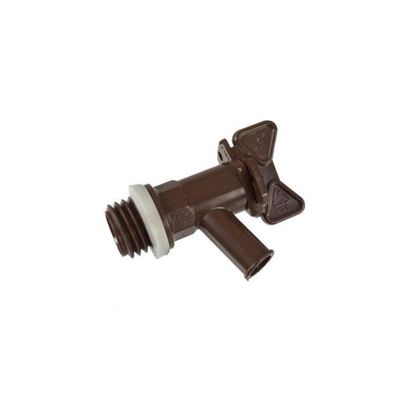 Récupérateur d'eau - Baril de pluie NATURE en aspect bois - 120L