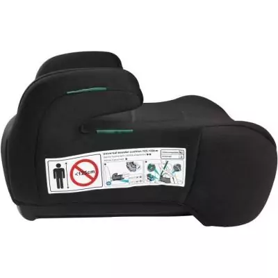 Réhausseur auto BBGO Kissyrider - Ceinture, 125-150 cm - Noir