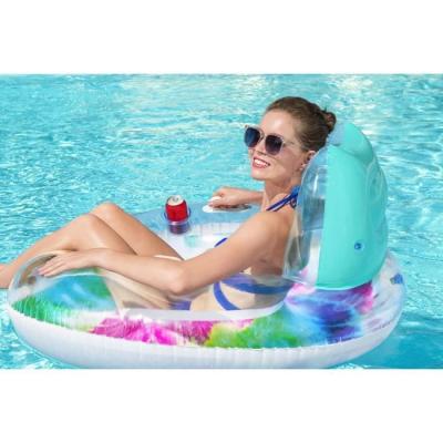 Bouée Multicolore Bestway 117 cm - Confort et sécurité!