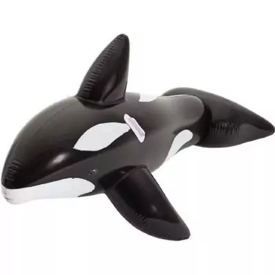 Bouée Orque Gonflable pour Piscine - 203x102cm