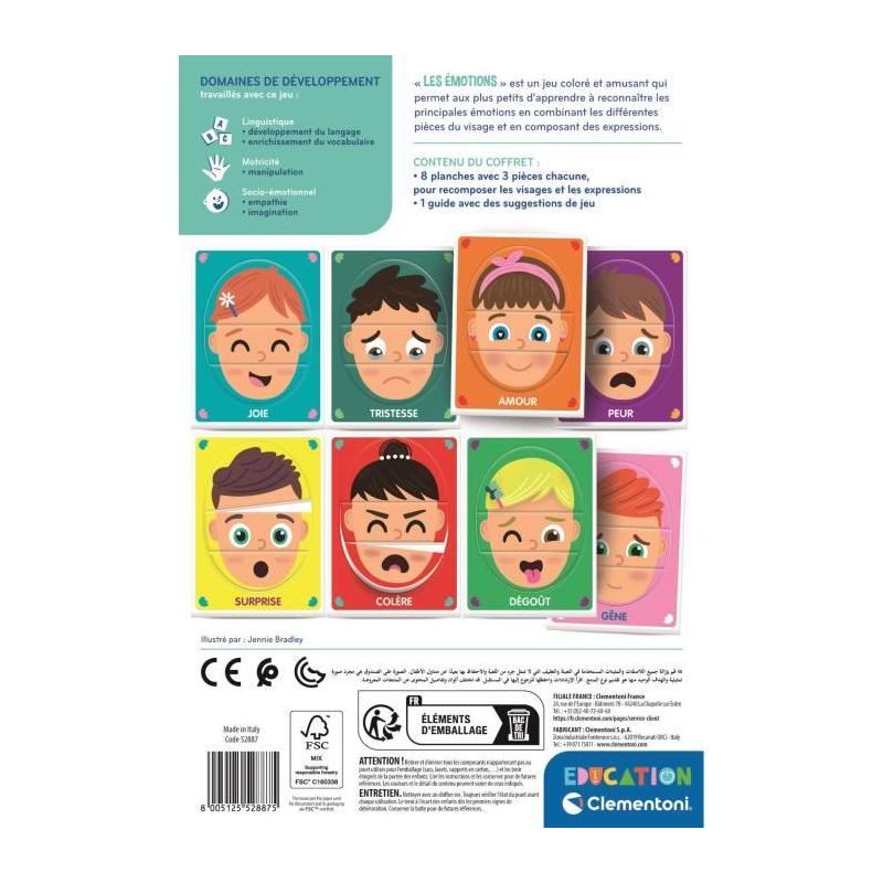 Découvrez les émotions avec ce puzzle CLEMENTONI!