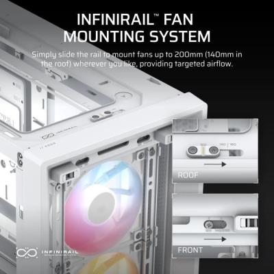Boîtier PC CORSAIR FRAME 4000D RS ARGB Blanc