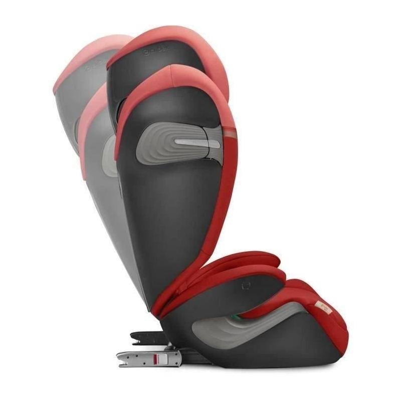 Siège auto évolutif Isofix - Solution S2 i-Fix - Hibiscus Red