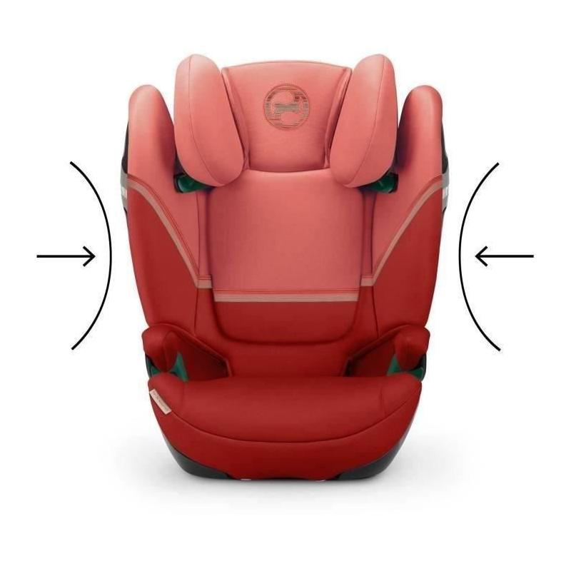 Siège auto évolutif Isofix - Solution S2 i-Fix - Hibiscus Red