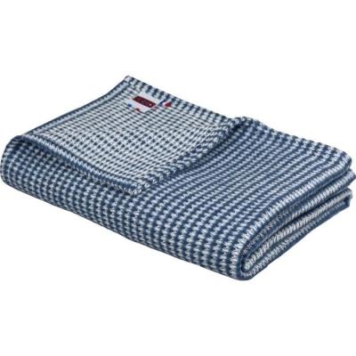 Plaid doux en coton Marine - DODO