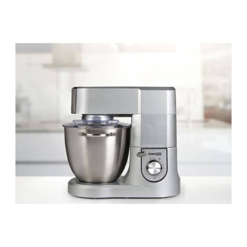 Robot de Cuisine Pro DOMO 1500W 6,7L Gris