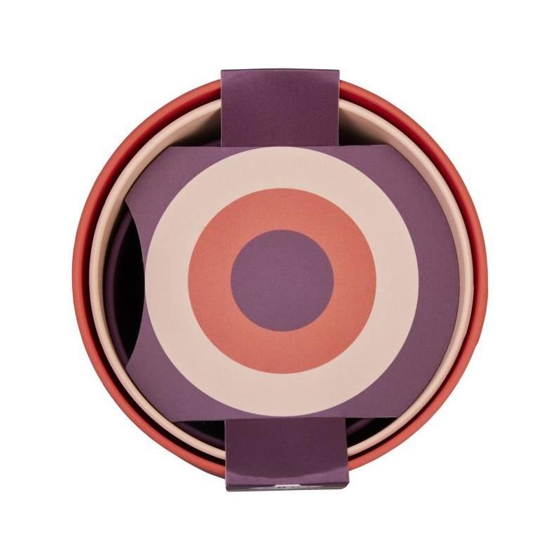 Pot de fleur Elho Lex Pott - Set 14 - Rouge Rose Violet - L 14 x B 13.8 x H 12 cm - Intérieur - 100% recyclé