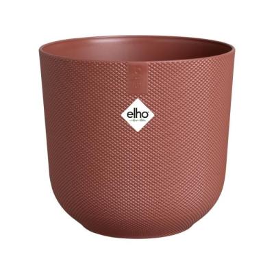Pot de fleur Elho Jazz Rond Rouge - Ø 26 x H 24 cm - Intérieur - 100% recyclé